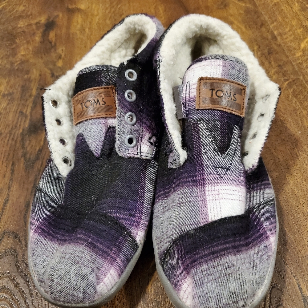 TOMS high top shoes